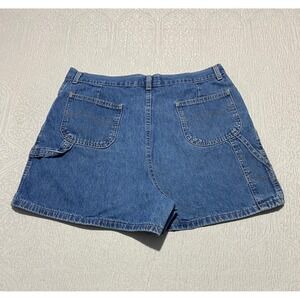 Arizona Jean Shorts Carpenter Girls Size 18 Blue Denim (31×3.5) High Waist‎